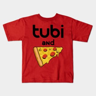 Tubi and Pizza Kids T-Shirt